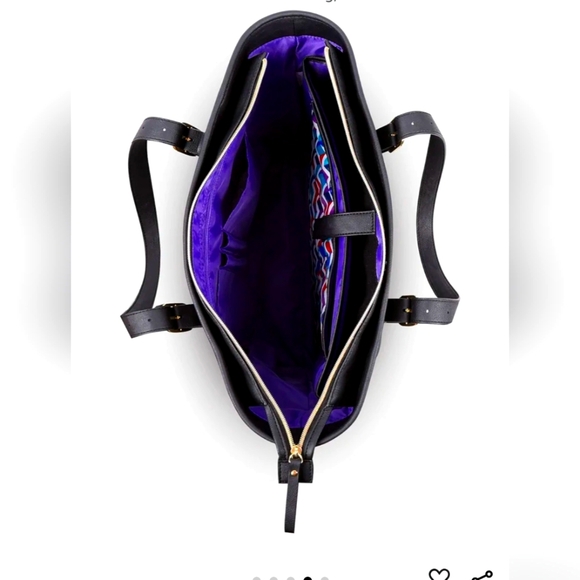 Dell Laptop Ladies Tote 15.6" Black Large - Picture 9 of 10